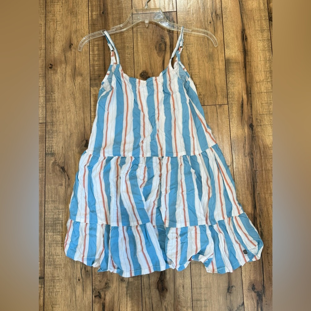 Roxy Girl Stripe Summer Dress Size Kids Large